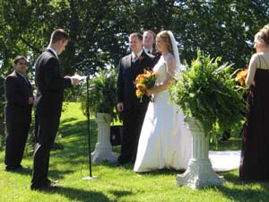 Outside Wedding